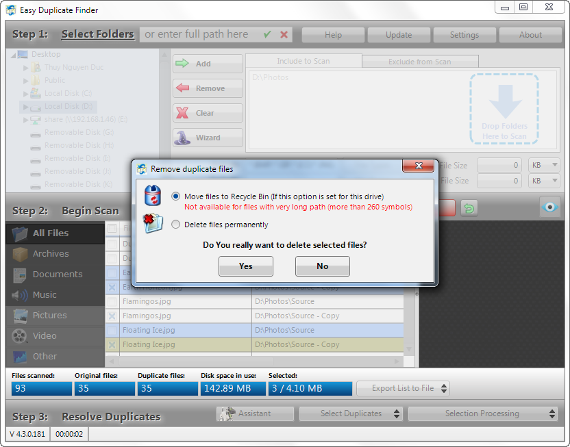 Easy Duplicate Finder Resimli Anlatim