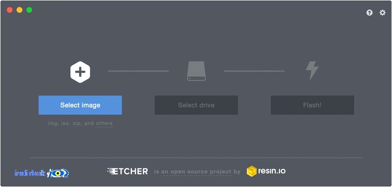 Etcher  usb belleğe yazma