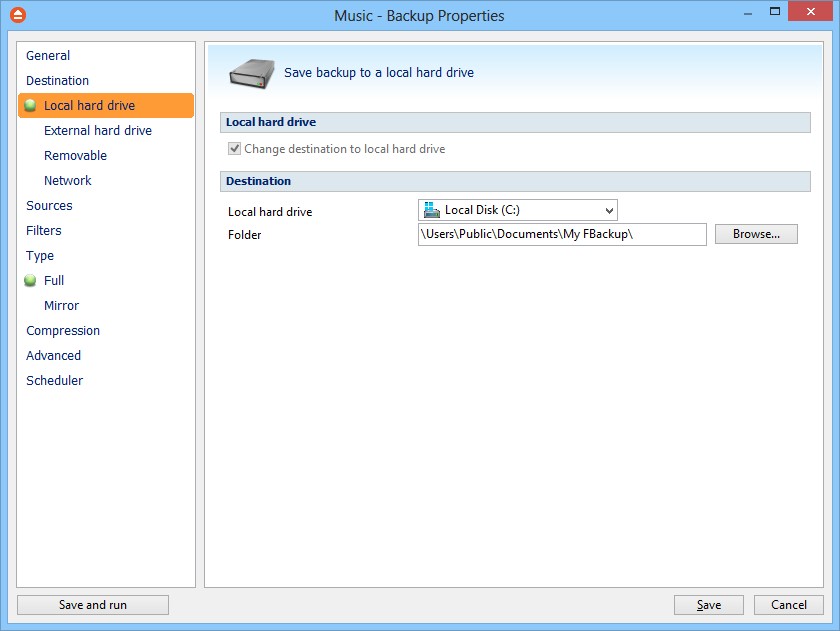 FBackup