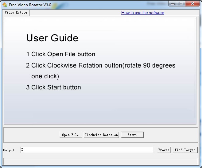 Free Video Rotator