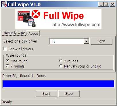 Full Wipe Resimli Anlatim