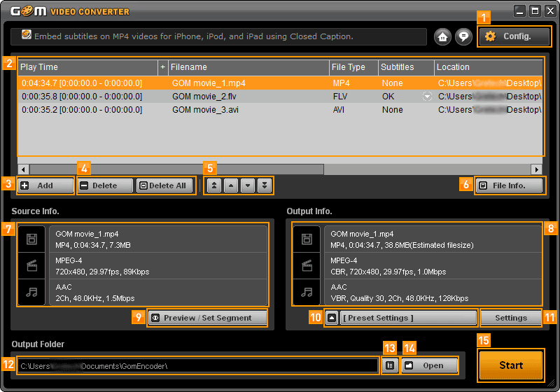 GOM Video Converter Resimli Anlatim