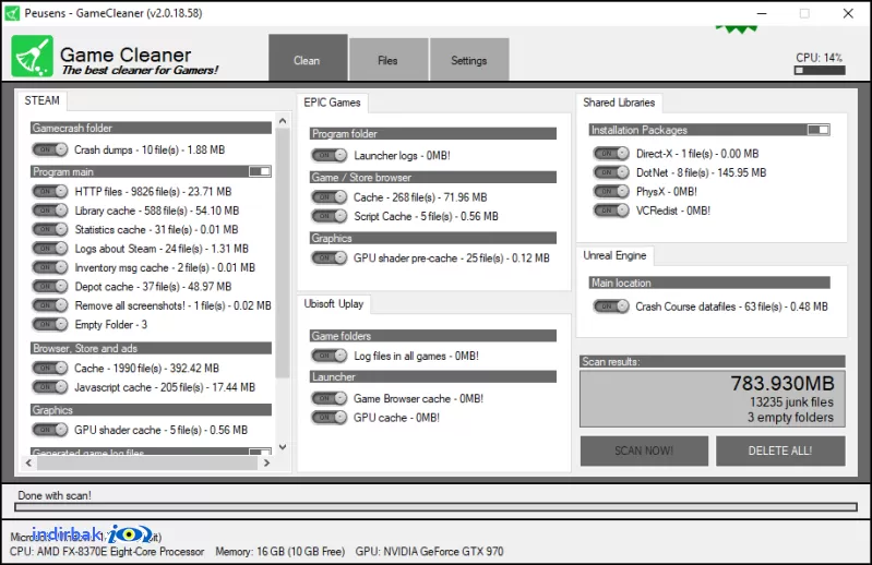 Game Cleaner-2.0.17.315 Beta