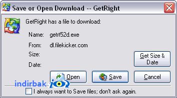 GetRight  GetRight indir
