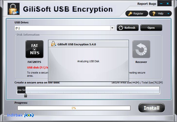 GiliSoft USB Stick Encryption