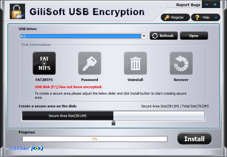 GiliSoft USB Stick Encryption