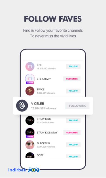 Global Star Live app V LIVE
