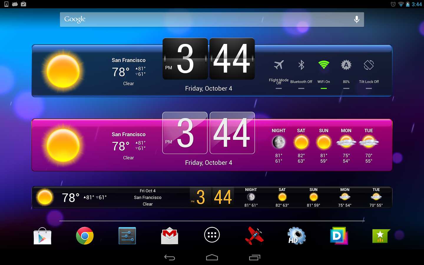 HD Widgets
