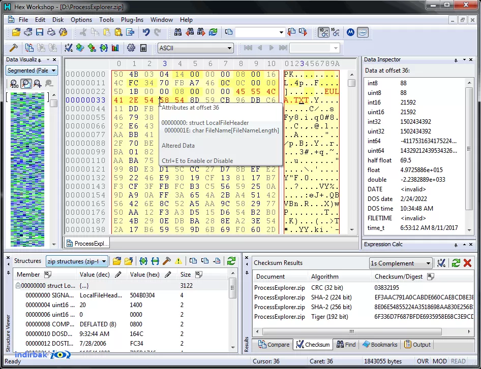Hex Workshop Hex Editor