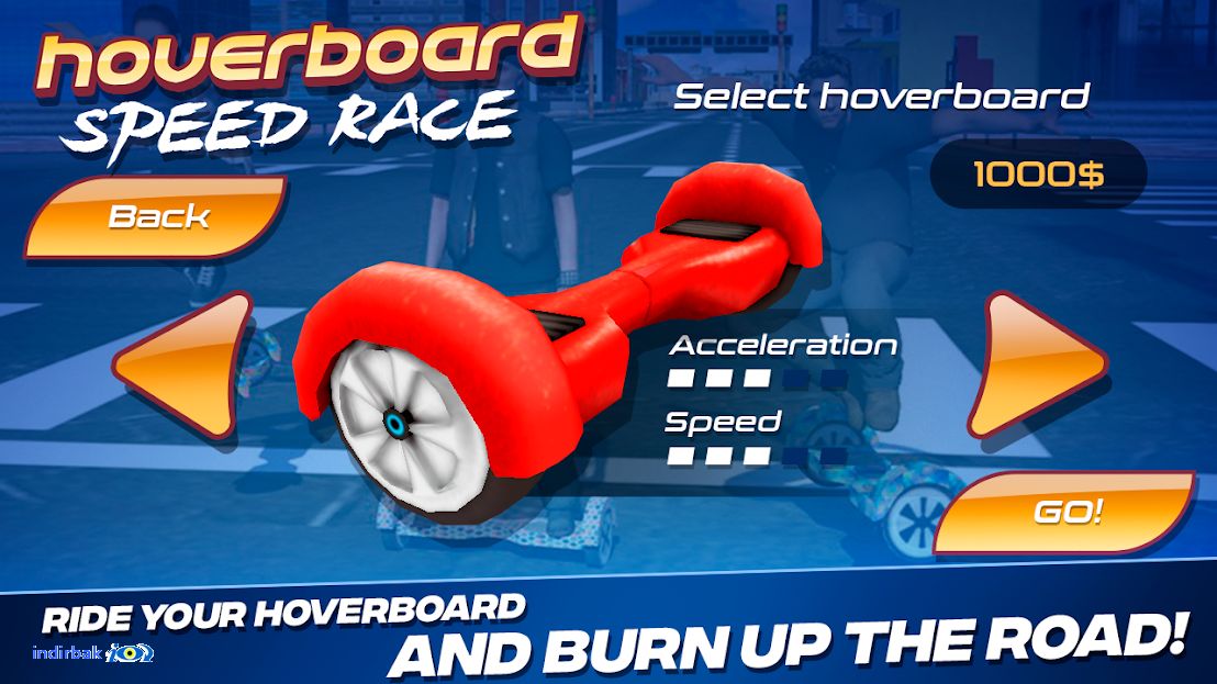 Hoverboard Speed Race