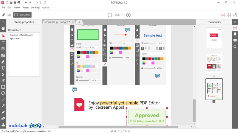 Icecream PDF Editor