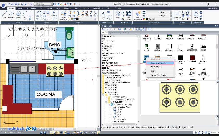 Intellicad Gstarcad  autocad çizim programı