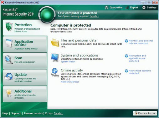 Kaspersky Internet Security  internet koruma