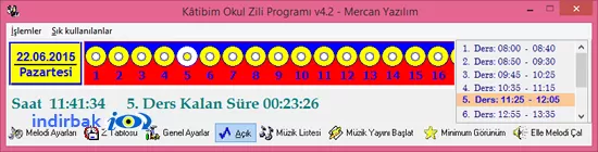 Kâtibim Okul Zili Programı-