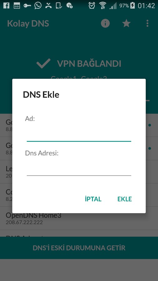 Kolay DNS