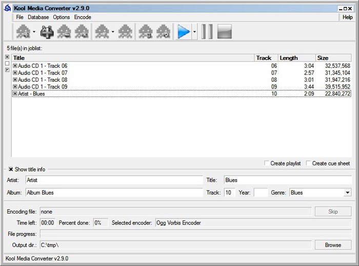 Kool Media Converter mp3e çevirme programı