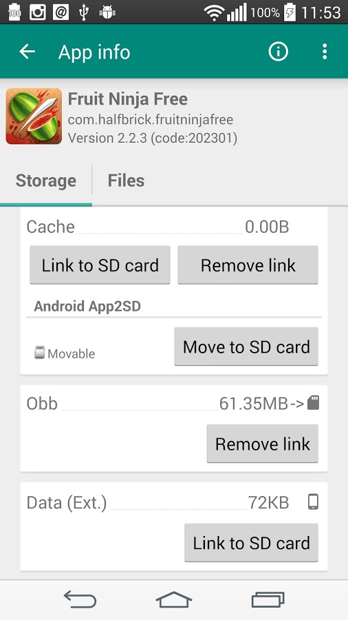 Link2SD  android uygulamaları taşıma