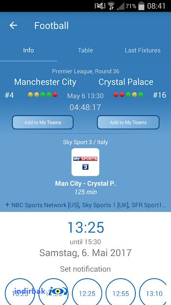 Live Sports TV Listings Guide