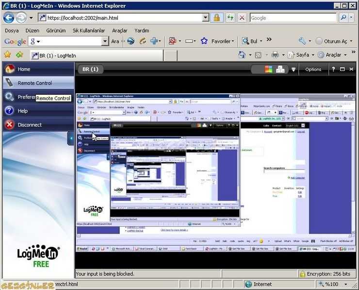 LogMeIn Resimli Anlatim