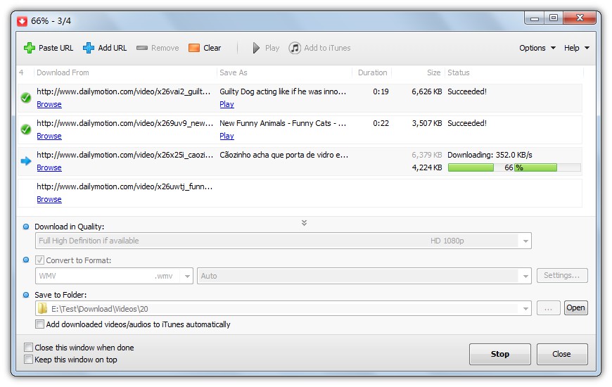MP4 Downloader