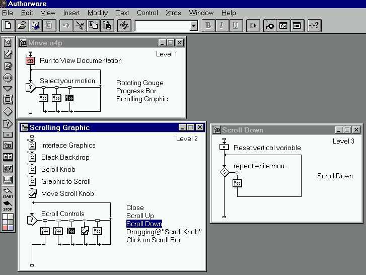 Macromedia Authorware Resimli Anlatim