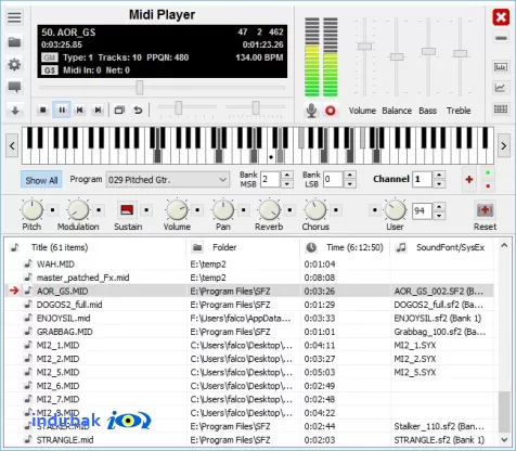 Midi Player