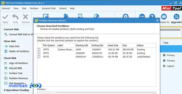 MiniTool Partition Recovery  MiniTool Partition Re