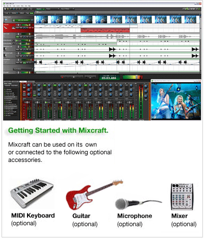 Mixcraft Resimli Anlatim
