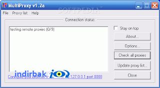 MultiProxy  kişisel proxy sunucusu