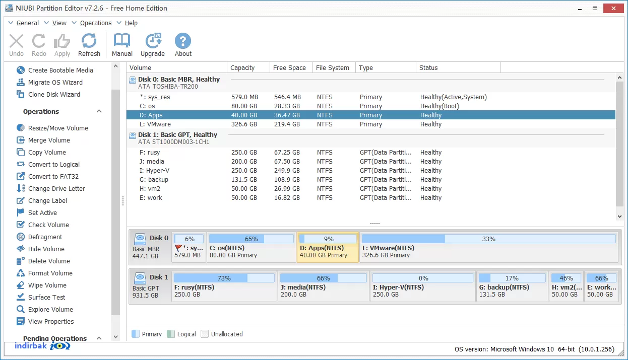 NIUBI Partition Editor