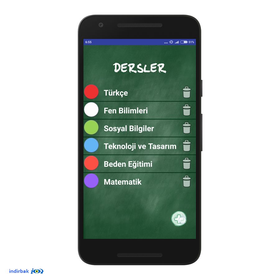 Okul Not Defteri : Ders Programı Hatırlatma Karne