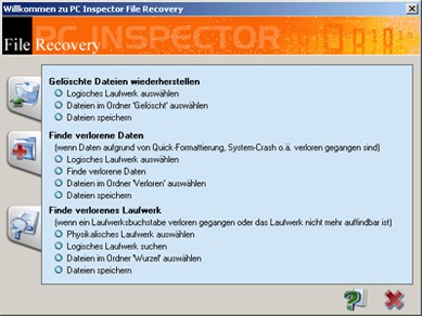 PC Inspector File Recovery