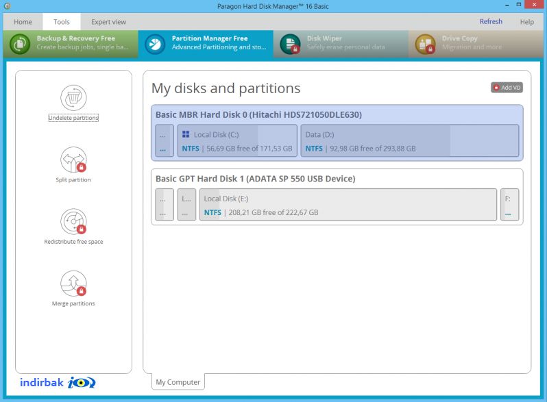 Paragon Hard Disk Manager