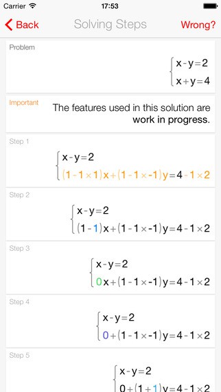 PhotoMath  ios matematik problemlerini çözme