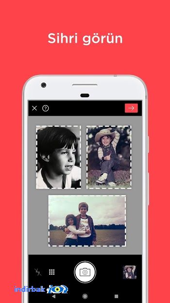 Photomyne  Android için fotoğraf tarayıcı