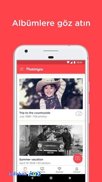 Photomyne  Android için fotoğraf tarayıcı