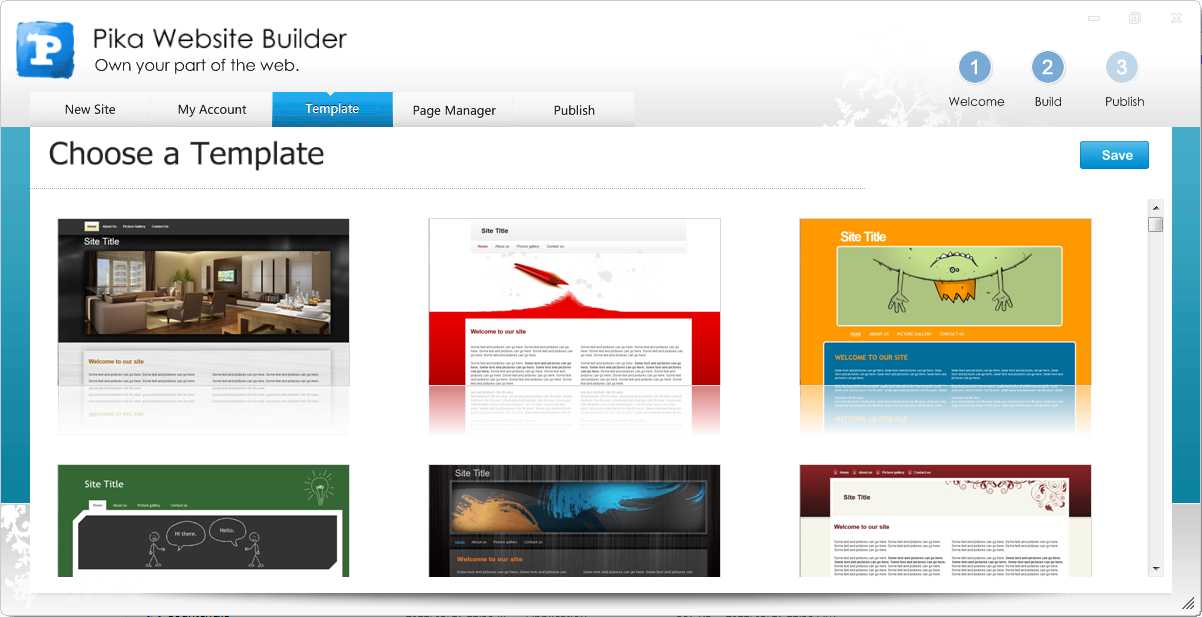 Pika Website Builder