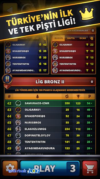 Pisti Online League
