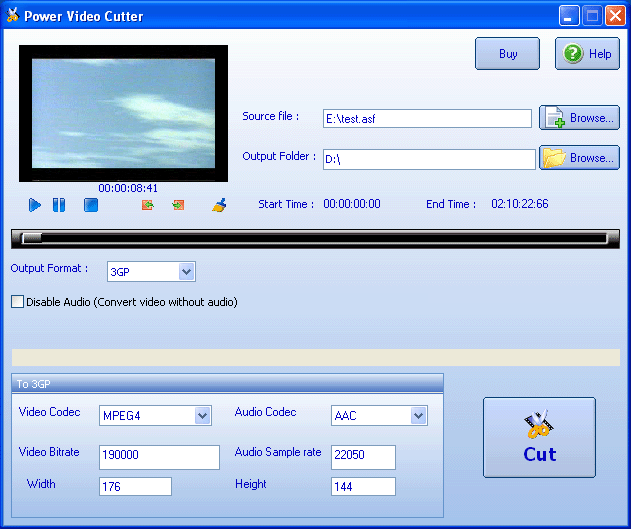 Power Video Cutter Resimli Anlatim