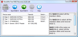 ReclaiMe Free RAID Recovery Resimli Anlatim