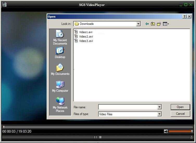 SGS VideoPlayer Resimli Anlatim 