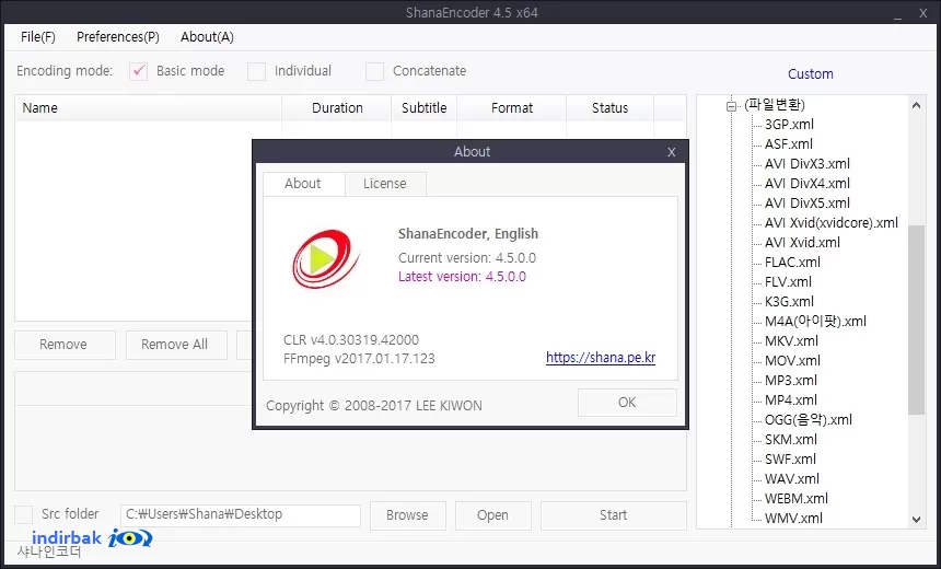 ShanaEncoder