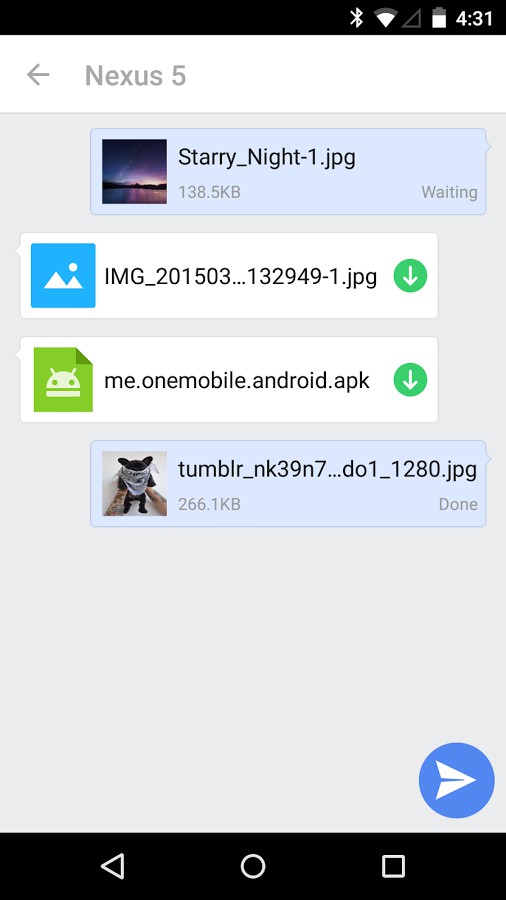 ShareCloud  android dosya paylaşımı