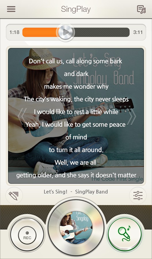 SingPlay android kareoke programı