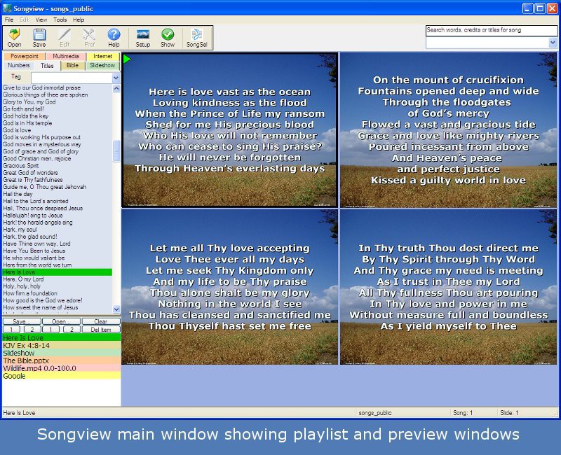 Songview