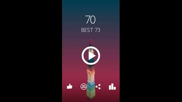 Stack  windows phone kule yapma oyunu