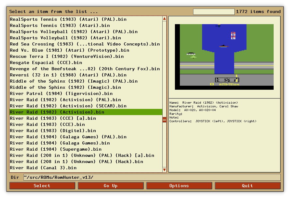 Stella 32 Bit  atari 2600 oyunlarını oynama