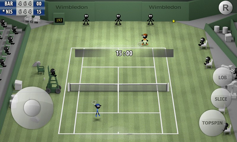 Stickman Tennis 2015  android çöp adam tenis oyunu