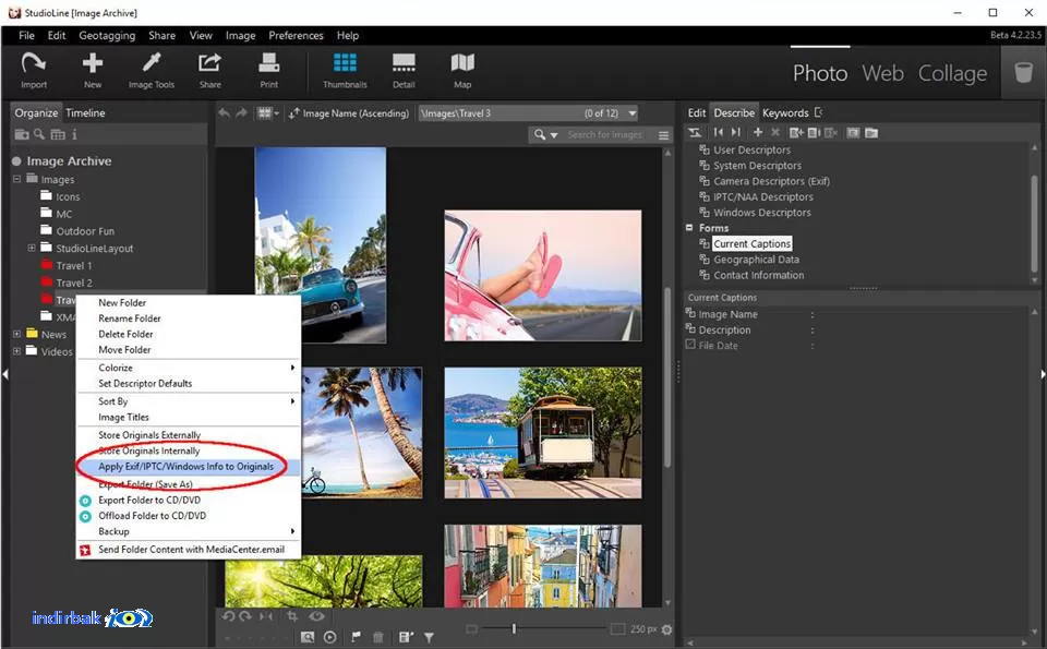 StudioLine Photo Basic  Ücretsiz Resim Düzenleyici