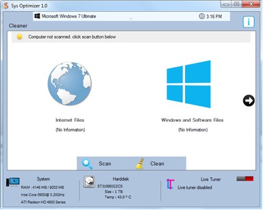 Sys Optimizer